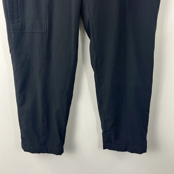 Talbots Fleece Lined Straight Leg Black Hiking Ankle Pants Womens Size 12 - Picture 6 of 16
